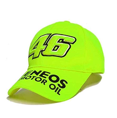 Buy POSHING Sports 46 Number Racing caps Neon Green at Amazon.in